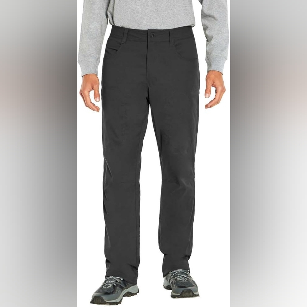 Orvis Men’s Fleece Lined Pant 40x30 Stretch Fabric Water Resistant RG Fit Black